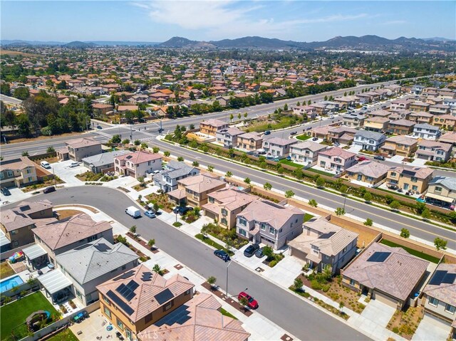 32939 Fleets Rd, Menifee, CA 92584 - aerial view of residential area featuring mountains