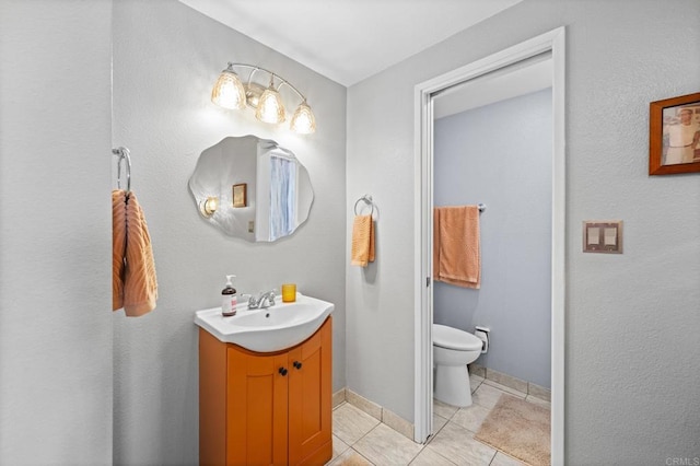 3612 Vista Bella Unit 5, Oceanside, CA 92057 - bathroom featuring vanity and tile patterned flooring