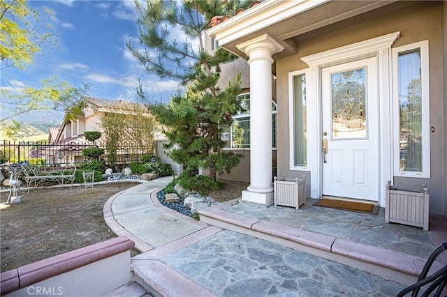 2767 Saleroso Dr, Rowland Heights, CA 91748 - doorway to property with stucco siding