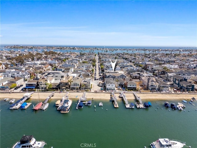 327 Amethyst Ave, Newport Beach, CA 92662 - aerial view of residential area featuring a nearby body of water