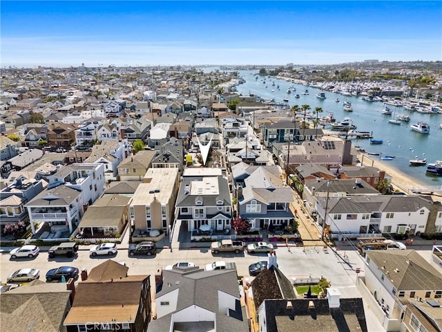 327 Amethyst Ave, Newport Beach, CA 92662 - aerial view of residential area featuring a large body of water