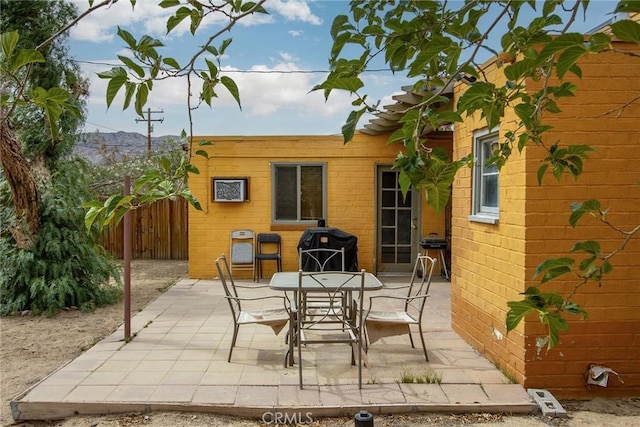 6155 Cahuilla Ave Unit 29, Palms, CA 92277 - view of patio / terrace with a grill