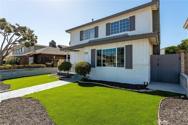 4920 Island View St, Oxnard, CA 93035 - view of front of house with a gate and stucco siding