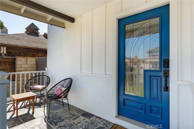 4920 Island View St, Oxnard, CA 93035 - property entrance featuring board and batten siding