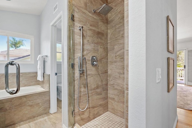 3442 Celinda Dr, Carlsbad, CA 92008 - bathroom featuring a stall shower and a garden tub