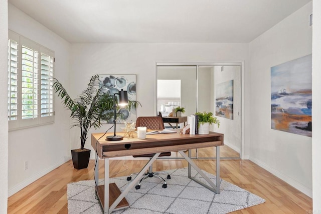 3442 Celinda Dr, Carlsbad, CA 92008 - office space with light wood-style floors and baseboards