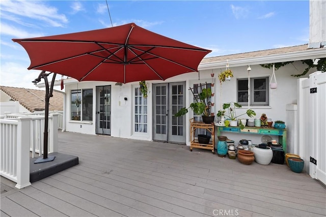 206 S Wisconsin St, Fallbrook, CA 92028 - view of deck