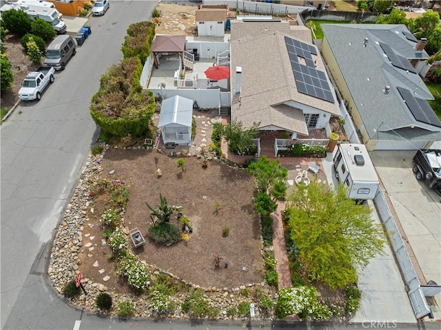 206 S Wisconsin St, Fallbrook, CA 92028 - aerial perspective of suburban area