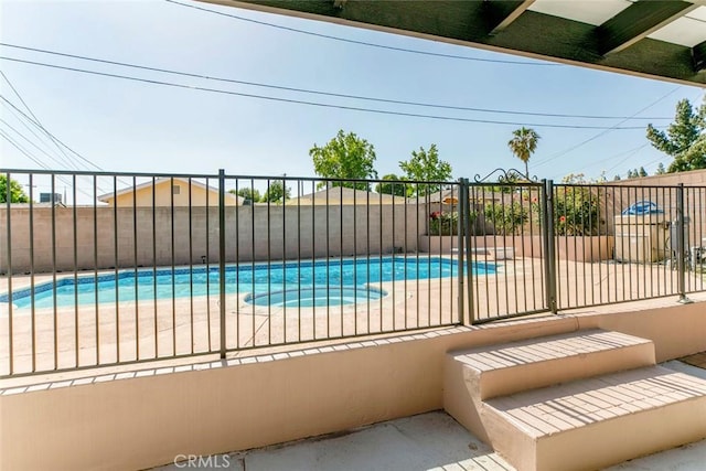 11127 Monogram Ave, Granada Hills, CA 91344 - view of pool featuring a fenced backyard