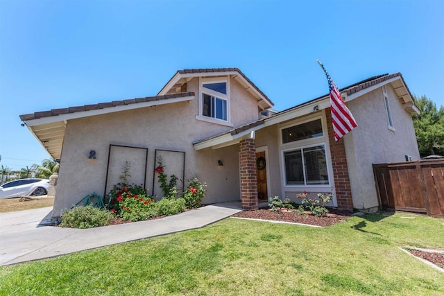 1754 Hill Top Ln, Encinitas, CA 92024 - view of front of property with stucco siding