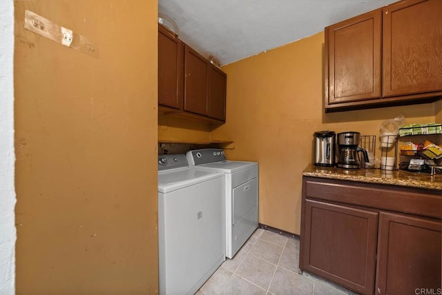 13808 Pomerado Rd, Poway, CA 92064 - washroom with independent washer and dryer and light tile patterned floors