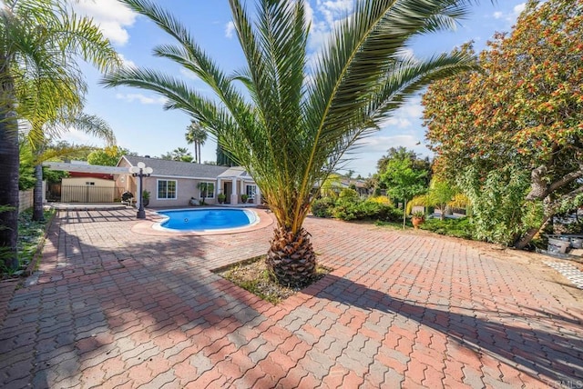 13808 Pomerado Rd, Poway, CA 92064 - swimming pool featuring a patio area