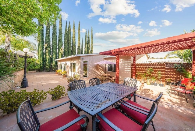13808 Pomerado Rd, Poway, CA 92064 - view of patio / terrace featuring outdoor dining area