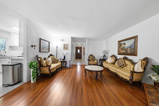 13808 Pomerado Rd, Poway, CA 92064 - living room featuring light wood-style flooring