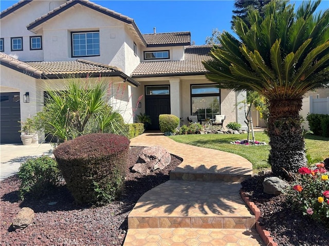 32147 Corte Florecita, Temecula, CA 92592 - mediterranean / spanish-style house featuring a tiled roof and stucco siding