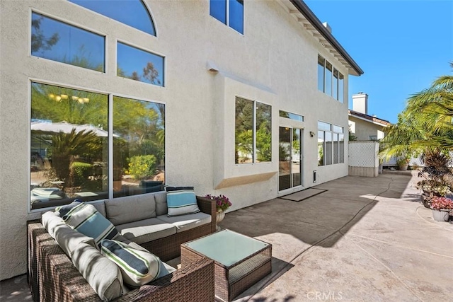 32147 Corte Florecita, Temecula, CA 92592 - view of patio featuring outdoor lounge area