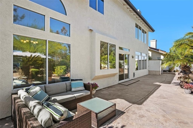 32147 Corte Florecita, Temecula, CA 92592 - view of patio with an outdoor living space