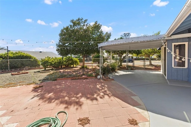 25781 Interlechen Dr, Menifee, CA 92586 - fenced backyard featuring a patio