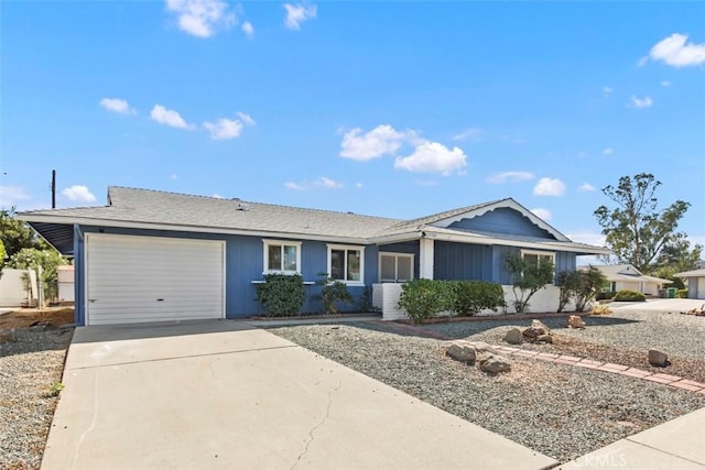 25781 Interlechen Dr, Menifee, CA 92586 - single story home featuring an attached garage, concrete driveway, and board and batten siding