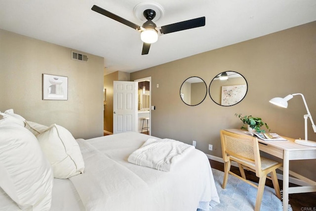 3078 Broadway Unit 210, San Diego, CA 92102 - bedroom with wood finished floors and baseboards