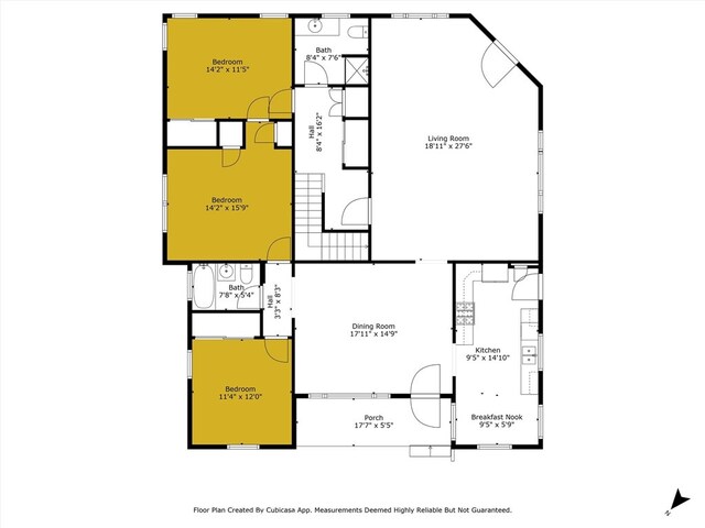 225 W 12th St, Chico, CA 95928 - floor plan / room layout