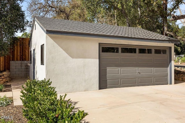 1068 Cuyama Rd, Ojai, CA 93023 - view of garage