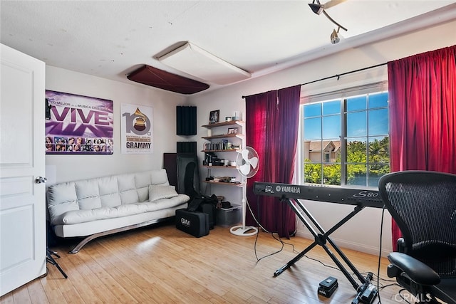 11884 Mariposa Bay Ln, Porter Ranch, CA 91326 - office area featuring wood finished floors