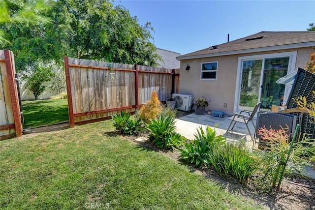 122 S Lime St, Orange, CA 92868 - view of yard with a cooling unit and a patio