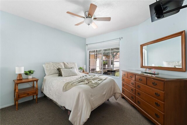 16051 Augusta Dr, Chino Hills, CA 91709 - bedroom with carpet flooring and ceiling fan