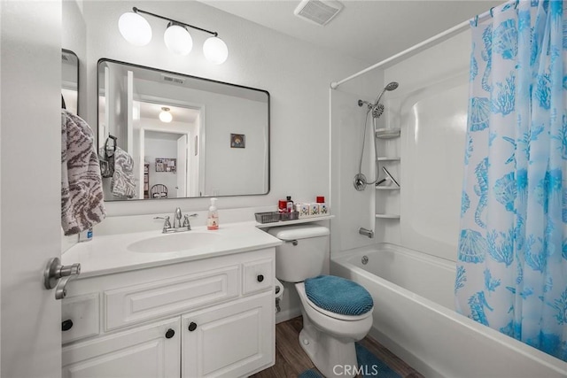 16404 Leffingwell Rd, Whittier, CA 90603 - full bath with shower / bath combo, toilet, and vanity