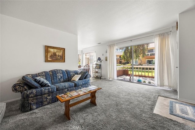 16404 Leffingwell Rd, Whittier, CA 90603 - carpeted living room with baseboards