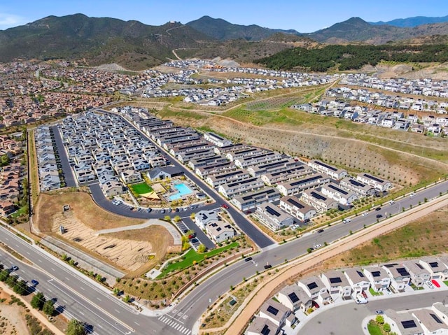 35180 Grove Trl, Fallbrook, CA 92028 - aerial overview of property's location with nearby suburban area and mountains