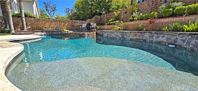 27324 Chesterfield Dr, Valencia, CA 91354 - view of pool with a fenced backyard