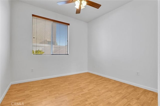 62 Rio Grande St, Fillmore, CA 93015 - empty room with light wood-style floors, ceiling fan, and baseboards
