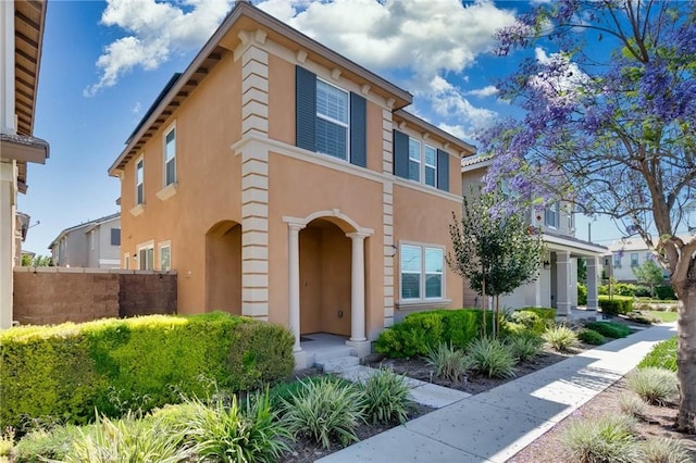 7453 Jersey St, Chino, CA 91708 - view of front facade featuring stucco siding