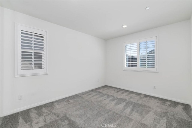 7453 Jersey St, Chino, CA 91708 - unfurnished room with carpet, baseboards, and recessed lighting