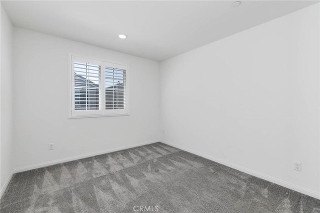 7453 Jersey St, Chino, CA 91708 - spare room featuring carpet, baseboards, and recessed lighting