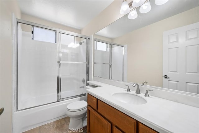 3 Andria, Irvine, CA 92614 - bathroom with vanity, toilet, and combined bath / shower with glass door