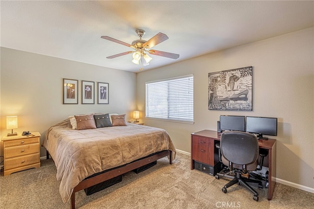 44156 30th St W, Lancaster, CA 93536 - bedroom with light carpet, baseboards, and an office area