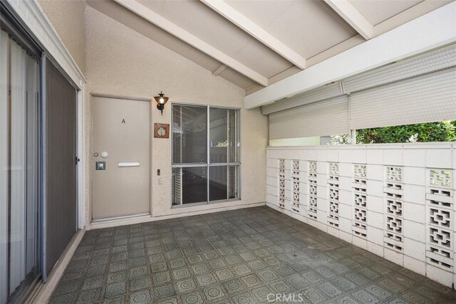 542 Via Estrada Unit A, Laguna Woods, CA 92637 - view of unfurnished sunroom