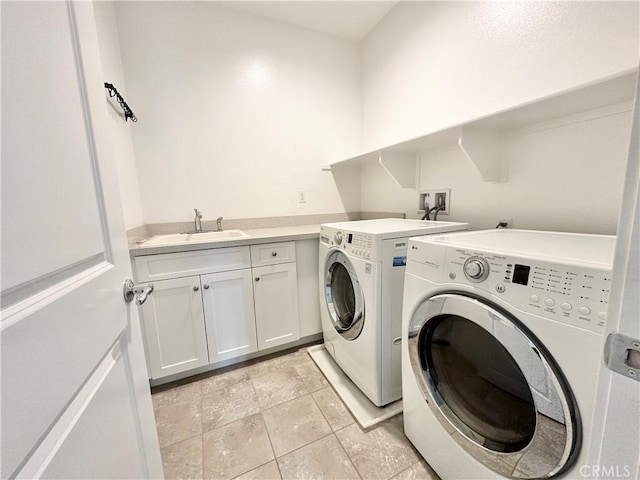 403 Aura Dr, Costa Mesa, CA 92626 - washroom featuring washer and dryer and cabinet space
