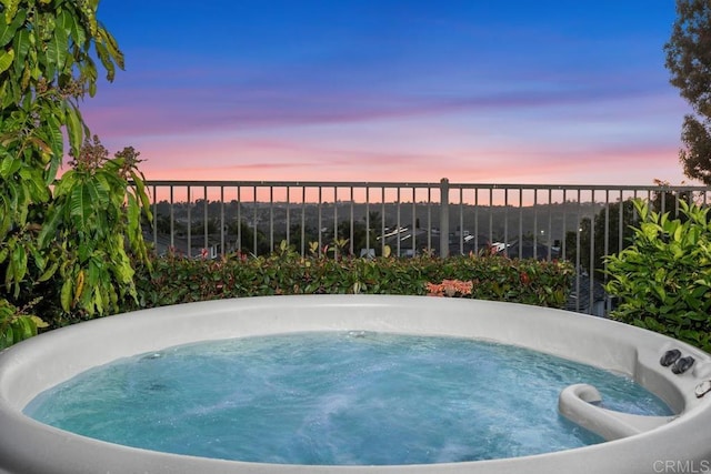 2386 Lapis Rd, Carlsbad, CA 92009 - view of pool with a hot tub