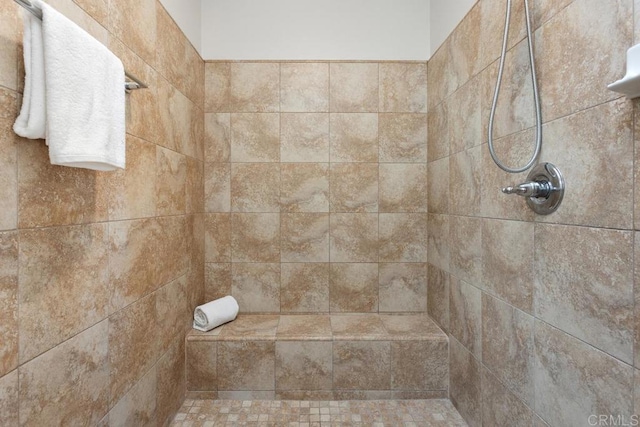 2386 Lapis Rd, Carlsbad, CA 92009 - bathroom featuring a tile shower