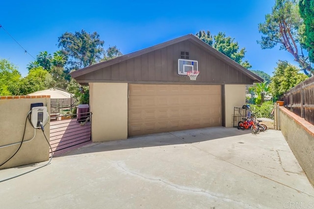 10509 Challenge Blvd, La Mesa, CA 91941 - view of detached garage