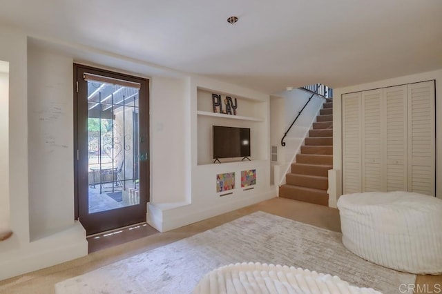 10509 Challenge Blvd, La Mesa, CA 91941 - entrance foyer with stairway