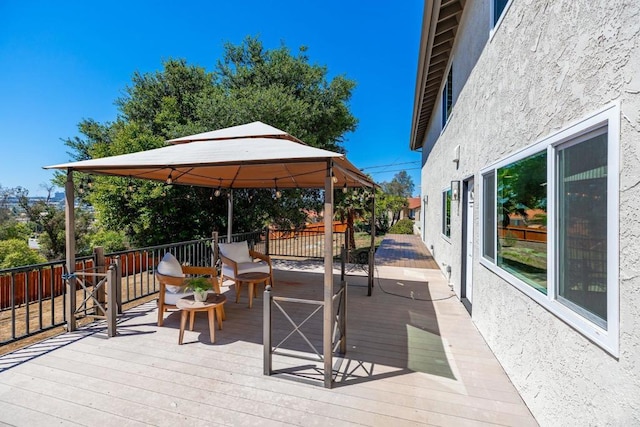 1711 Alhudson Dr, Escondido, CA 92029 - wooden terrace featuring a gazebo