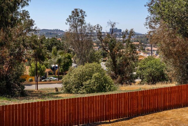 1711 Alhudson Dr, Escondido, CA 92029 - view of yard with a mountain view