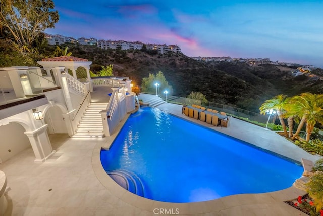 8 Saint Tropez, Laguna Niguel, CA 92677 - swimming pool featuring stairway and a patio