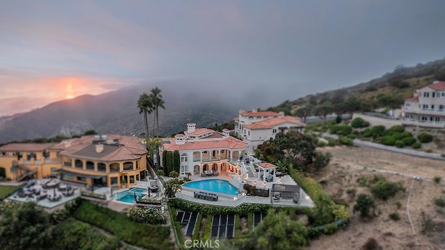 8 Saint Tropez, Laguna Niguel, CA 92677 - aerial view of property's location with a pool area