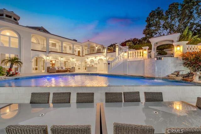 8 Saint Tropez, Laguna Niguel, CA 92677 - outdoor pool with an outdoor hangout area